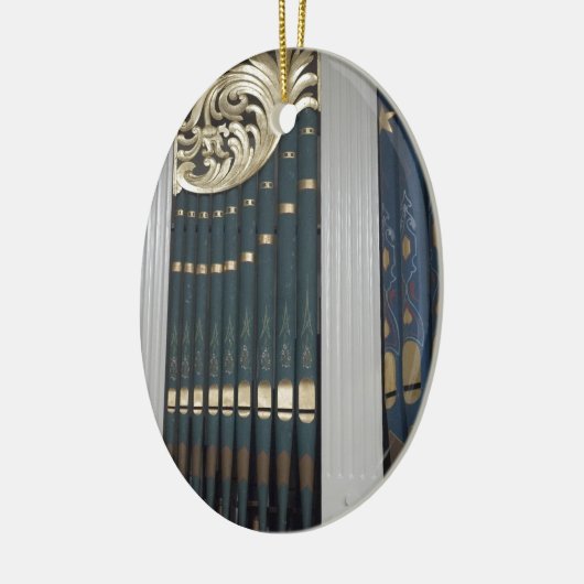 Pfeifenorgel Keramik Ornament (Links)