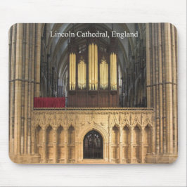 Pfeifenorgel mousepad Lincoln-Kathedrale
