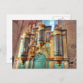 Pfeifenorgel Postkarte (Vorne/Hinten)