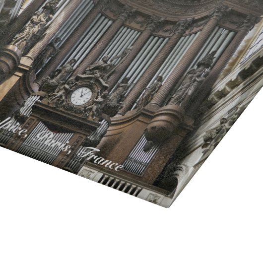 Pfeifenorgel-Schneidebrett St. Sulpice Schneidebrett (Ecke)