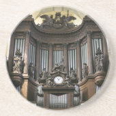 Pfeifenorgel St. Sulpice Sandstein Untersetzer (Vorne)