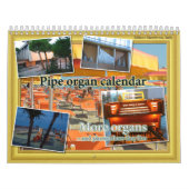 Pfeifenorgelkalender und mehr Plätze leben sie Kalender (Titelbild)