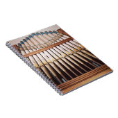 Pfeifenorgelnotizbuch Notizblock (Rechte Seite)