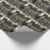 Pfeifenorgelpapier St. Sulpice Geschenkpapier (Ecke)