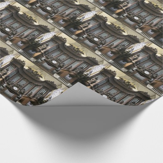 Pfeifenorgelpapier St. Sulpice Geschenkpapier (Ecke)