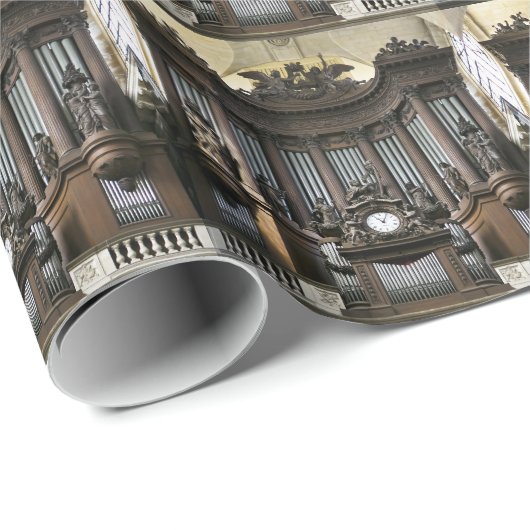 Pfeifenorgelpapier St. Sulpice Geschenkpapier (Rolleneckpunkt)