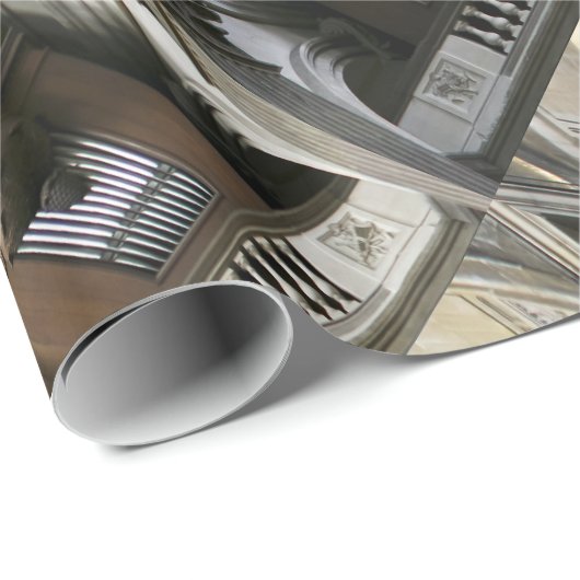 Pfeifenorgelpapier St. Sulpice Geschenkpapier (Rolleneckpunkt)