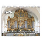 Pfeifenorkalender 2026 kalender (Titelbild)