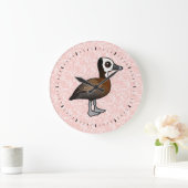 Pfeifente Große Wanduhr (Zuhause)