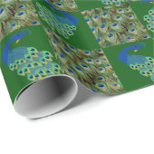 Pfeifenwappapier Geschenkpapier (Rolleneckpunkt)