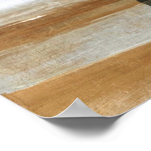 Pfeifer - Meer und Regen Poster (Ecke)