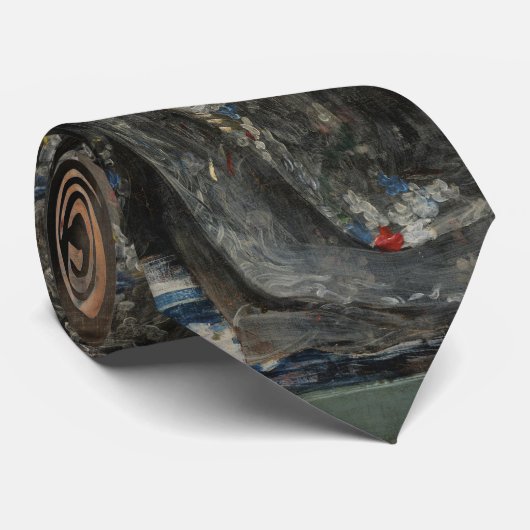 Pfeifer, Prinzessin aus dem Land Porzellan Kunst Krawatte (Gerollt)