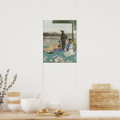 Pfeifer - Schwankungen in Fleisch und Grün Poster (Küche)