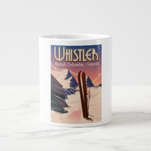 Pfeifer, Vancouver, Britisches Skikopaster von Kol Jumbo-Tasse