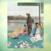 Pfeifer - Variationen in Farbe und Grün Fensteraufkleber (Blatt 3)