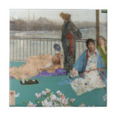 Pfeifer - Variationen in Farbe und Grün Fliese (Vorderseite)