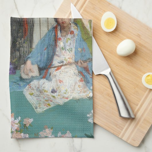 Pfeifer - Variationen in Farbe und Grün Geschirrtuch (Viertel Falte)