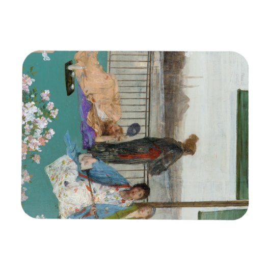 Pfeifer - Variationen in Farbe und Grün Magnet (Horizontal)