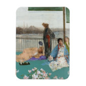 Pfeifer - Variationen in Farbe und Grün Magnet (Vertikal)