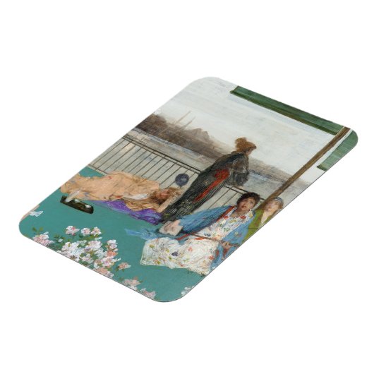 Pfeifer - Variationen in Farbe und Grün Magnet (Linke Seite)