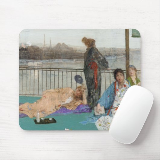 Pfeifer - Variationen in Farbe und Grün Mousepad (Mit Mouse)