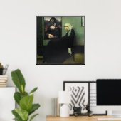 Pfeifermutter Got Gassed - von Mona Lisa? Poster (Heimbüro)