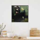 Pfeifermutter Got Gassed - von Mona Lisa? Poster (Küche)