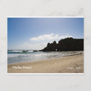 Pfeiffer Beach Big Sur California Produkte Postkarte