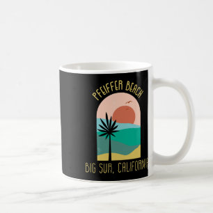 Pfeiffer Beach Big Sur Kalifornien - Boho Urlaub Kaffeetasse