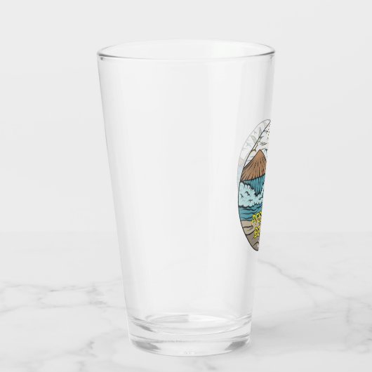 Pfeiffer Beach California Vintag Glas (Rechts)