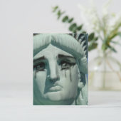 Pfeifstatue Postkarte (Stehend Vorderseite)