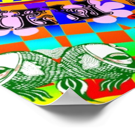 Pfeiftasche 4 Poster (Ecke)