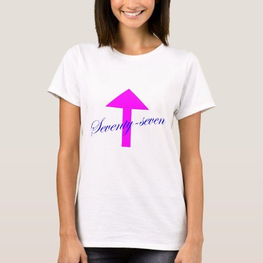 Pfeil 77 T-Shirt (Vorderseite)