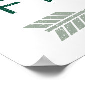 Pfeil | Atmen Aim Feuer Poster (Ecke)