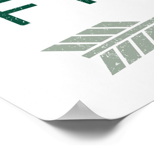 Pfeil | Atmen Aim Feuer Poster (Ecke)