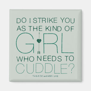 Pfeil   die Art des Mädchens, wer streicheln muss? Magnet