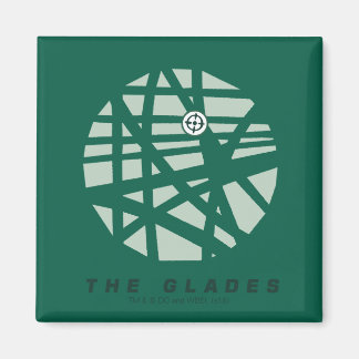 Pfeil | Die Stadtkarte von Glades Magnet
