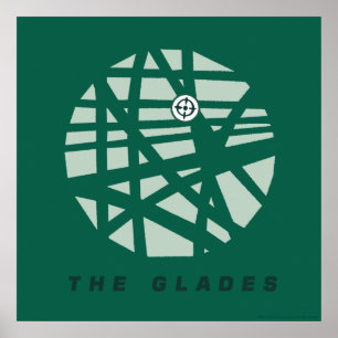 Pfeil   Die Stadtkarte von Glades Poster