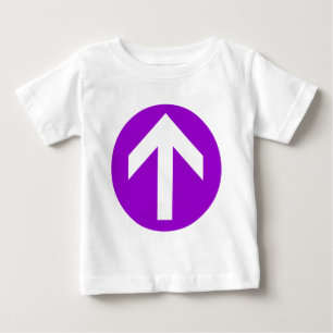 Pfeil-Diskette Baby T-shirt