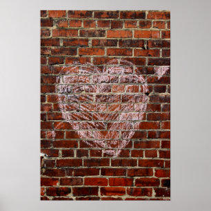 Pfeil durch das Herz Poster