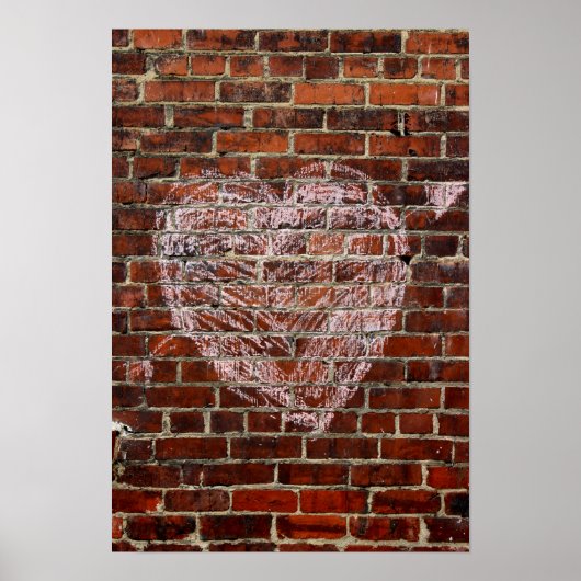 Pfeil durch das Herz Poster (Vorne)