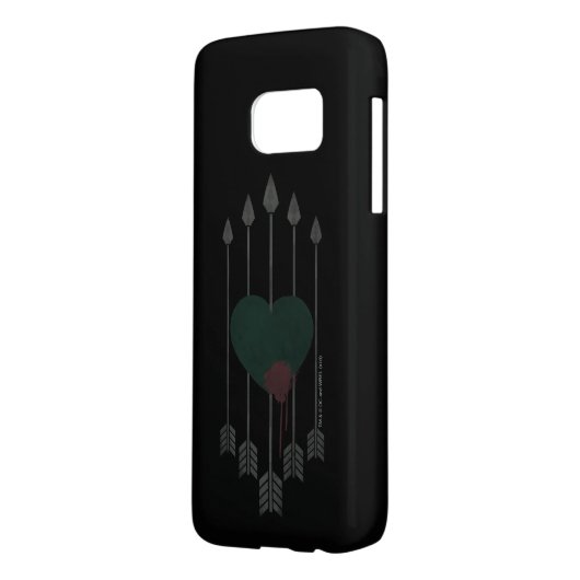 Pfeil | Durch Herz geschossene Pfeile Case-Mate Samsung Galaxy Hülle (Rückseite Links)