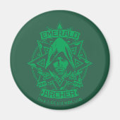 Pfeil | Emerald Archer Graphic Magnet (Vorne)