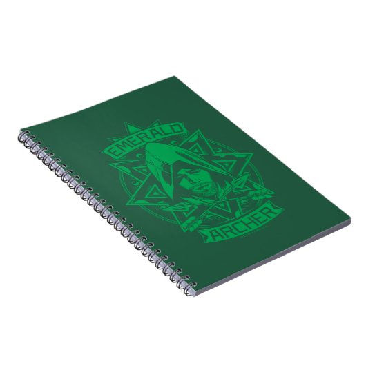 Pfeil | Emerald Archer Graphic Notizblock (Rechte Seite)