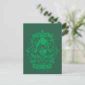 Pfeil | Emerald Archer Graphic Postkarte (Stehend Vorderseite)