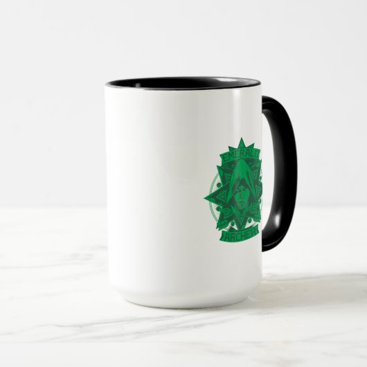Pfeil | Emerald Archer Graphic Tasse (VorderseiteRechts)