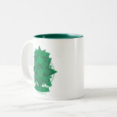 Pfeil | Emerald Archer Graphic Zweifarbige Tasse (Vorderseite Links)