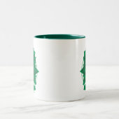 Pfeil | Emerald Archer Graphic Zweifarbige Tasse (Mittel)