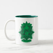 Pfeil | Emerald Archer Graphic Zweifarbige Tasse (Links)
