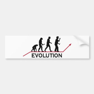 Pfeil-Evolution Autoaufkleber